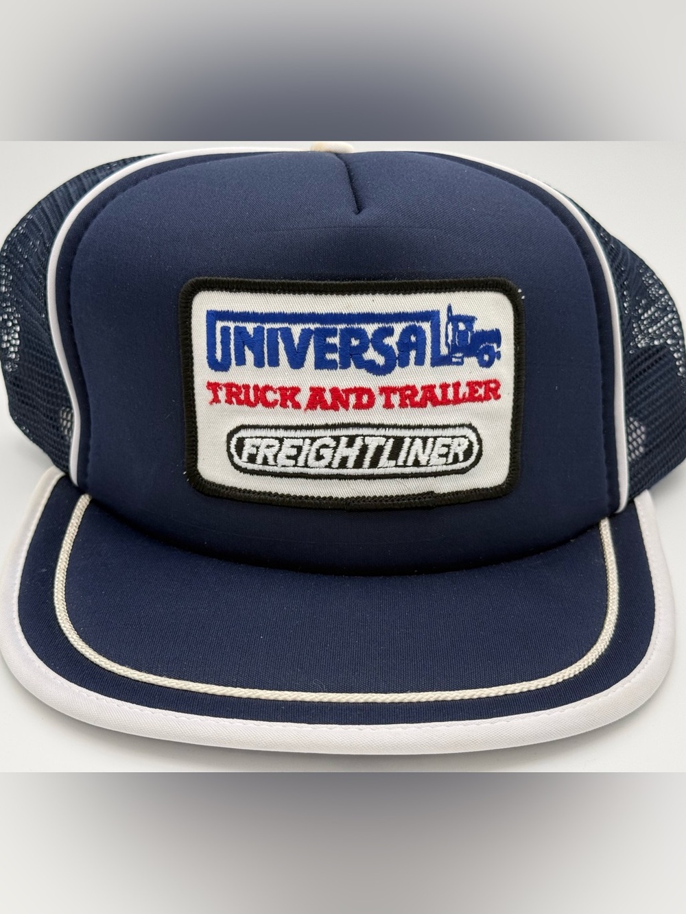 Vintage Freightliner Trucker Hat Snapback Mesh Rope Cap